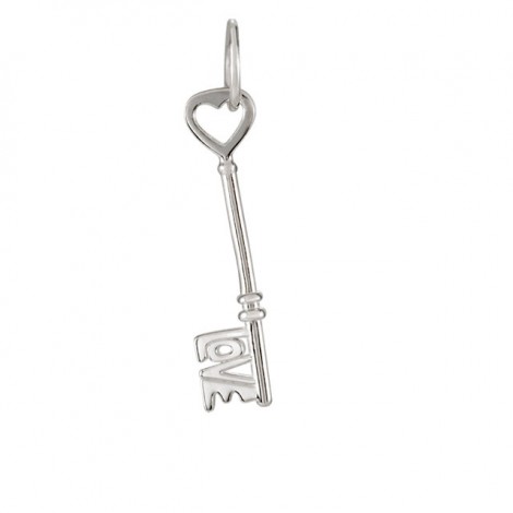 Original Sterling Silver Love is the Key® Charm