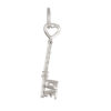 Original Sterling Silver Love is the Key® Charm